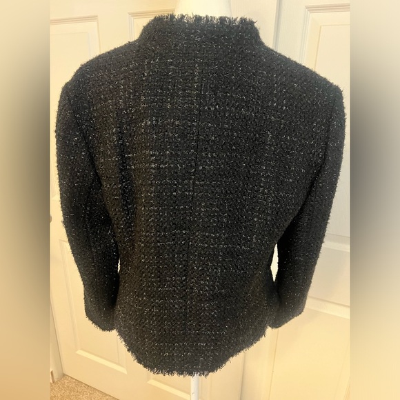 Ann Taylor Asymmetrical Moto style Jacket NWT Size 12 - Picture 4 of 4